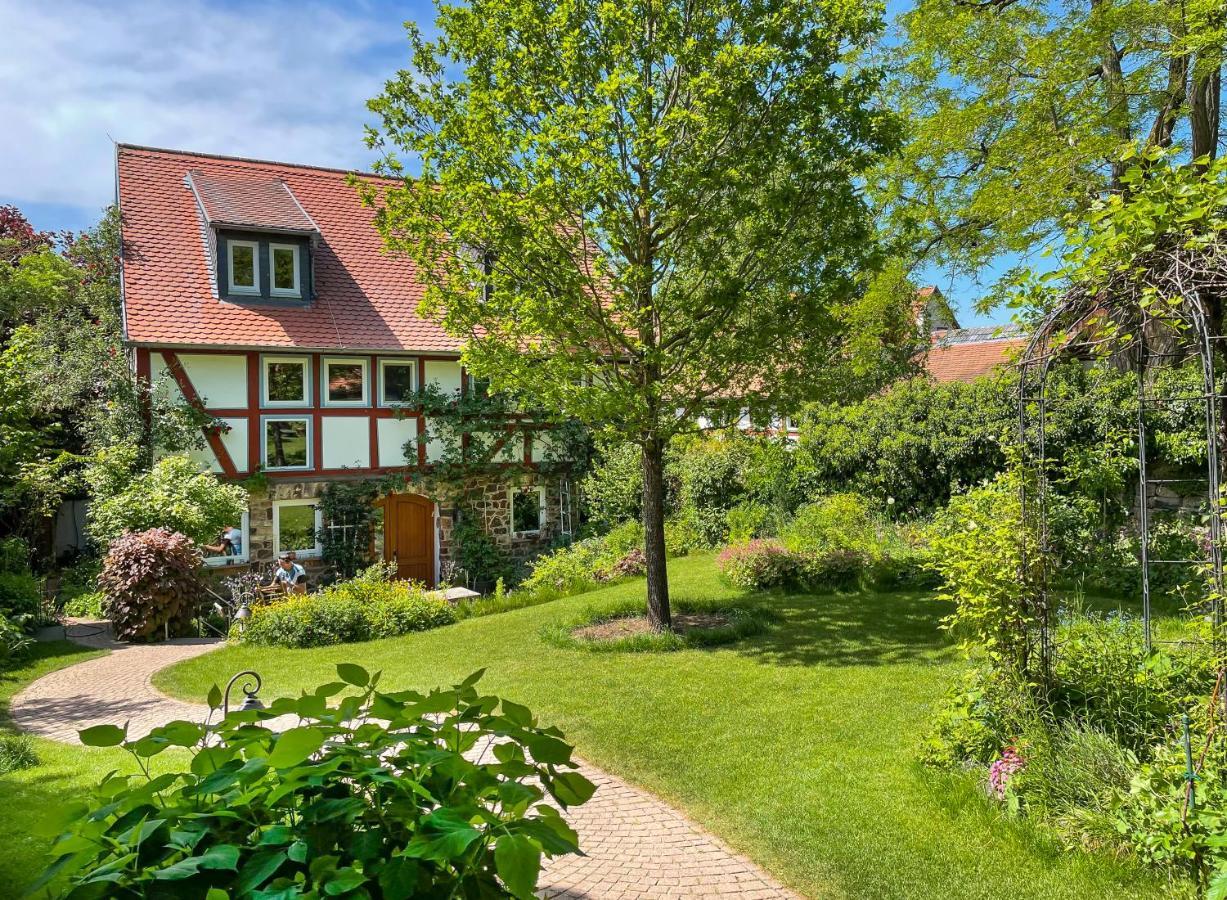 Ferienhaus Burgblick Munzenberg Exterior photo