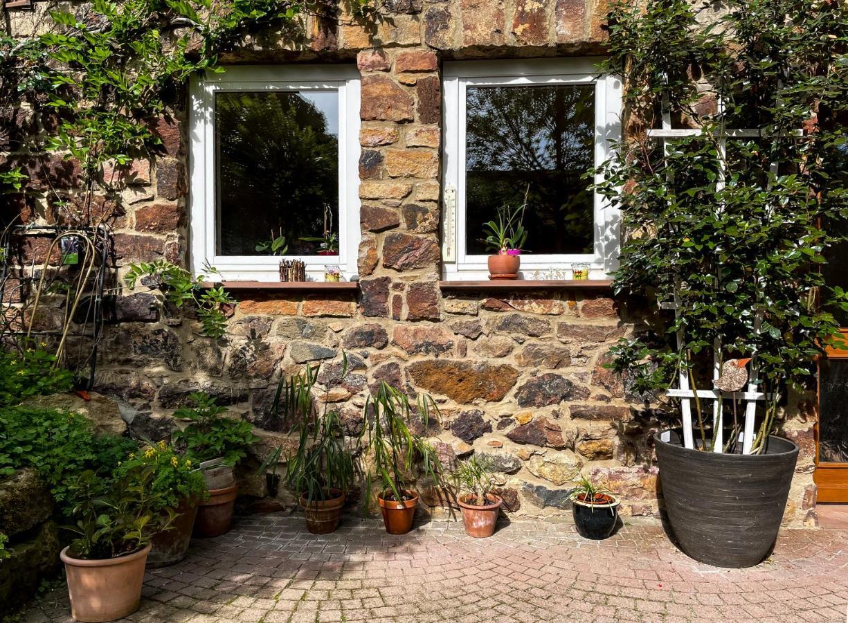 Ferienhaus Burgblick Munzenberg Exterior photo